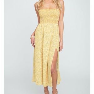 RESA Honeysuckle Poppy Midi dress